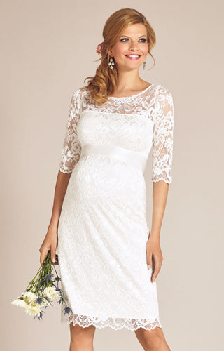 Tiffany Rose - Amelia dress ivory 40-42 & 44-46  | MILD zwangerschapsboetiek - zwangerschapskleding bij Mechelen