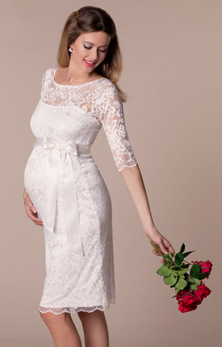 Tiffany Rose - Amelia dress ivory 40-42 & 44-46  | MILD zwangerschapsboetiek - zwangerschapskleding bij Mechelen