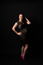 Afbeelding in Gallery-weergave laden, Tiffany Rose - Imogen shift dress black  | MILD zwangerschapsboetiek - zwangerschapskleding bij Mechelen
