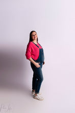 Afbeelding in Gallery-weergave laden, Ripe Maternity - Denim overalls indigo  | MILD zwangerschapsboetiek - zwangerschapskleding bij Mechelen
