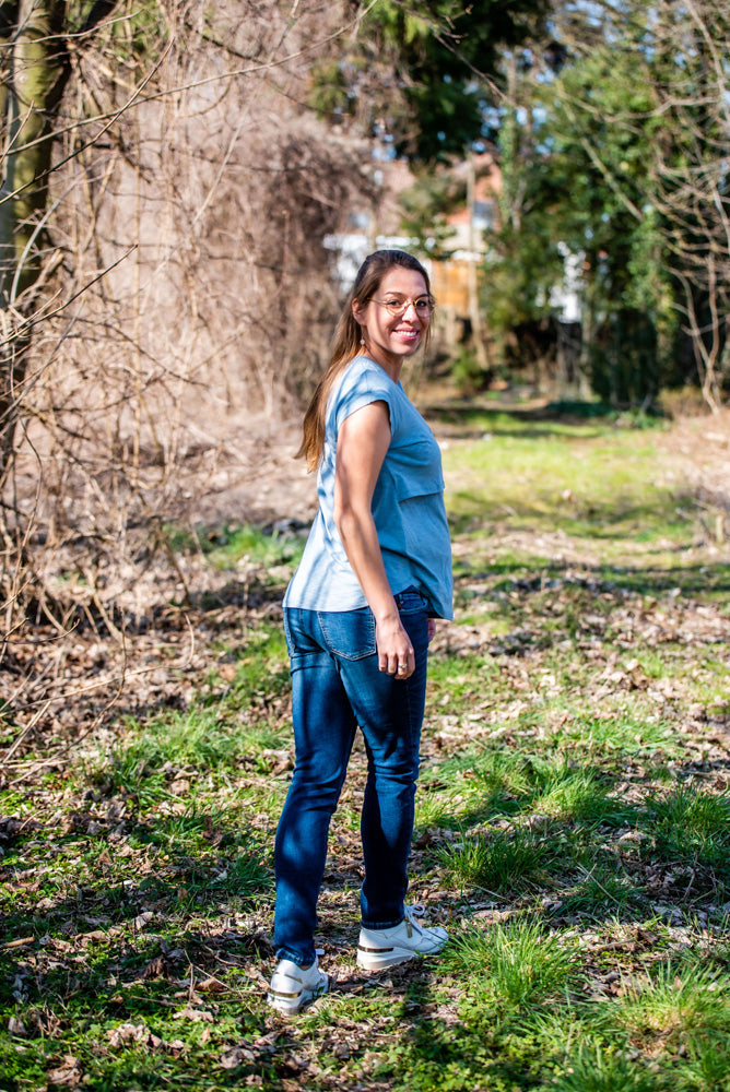 Love2wait - Sophia skinny jeans stone wash (verschillende lengtes)  | MILD zwangerschapsboetiek - zwangerschapskleding bij Mechelen