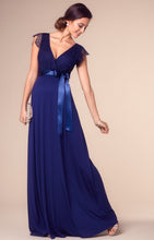 Afbeelding in Gallery-weergave laden, Tiffany Rose - Rosa gown long indigo blue 40-42  | MILD zwangerschapsboetiek - zwangerschapskleding bij Mechelen
