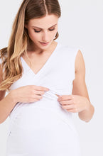 Afbeelding in Gallery-weergave laden, Ripe Maternity - Embrace nursing tank white  | MILD zwangerschapsboetiek - zwangerschapskleding bij Mechelen

