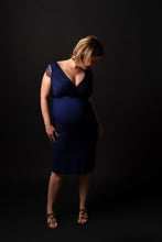 Afbeelding in Gallery-weergave laden, Tiffany Rose - Rosa indigo blue  | MILD zwangerschapsboetiek - zwangerschapskleding bij Mechelen
