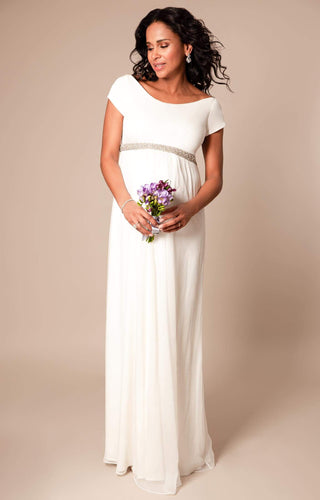 Tiffany Rose - Greta gown ivory 34-36  | MILD zwangerschapsboetiek - zwangerschapskleding bij Mechelen